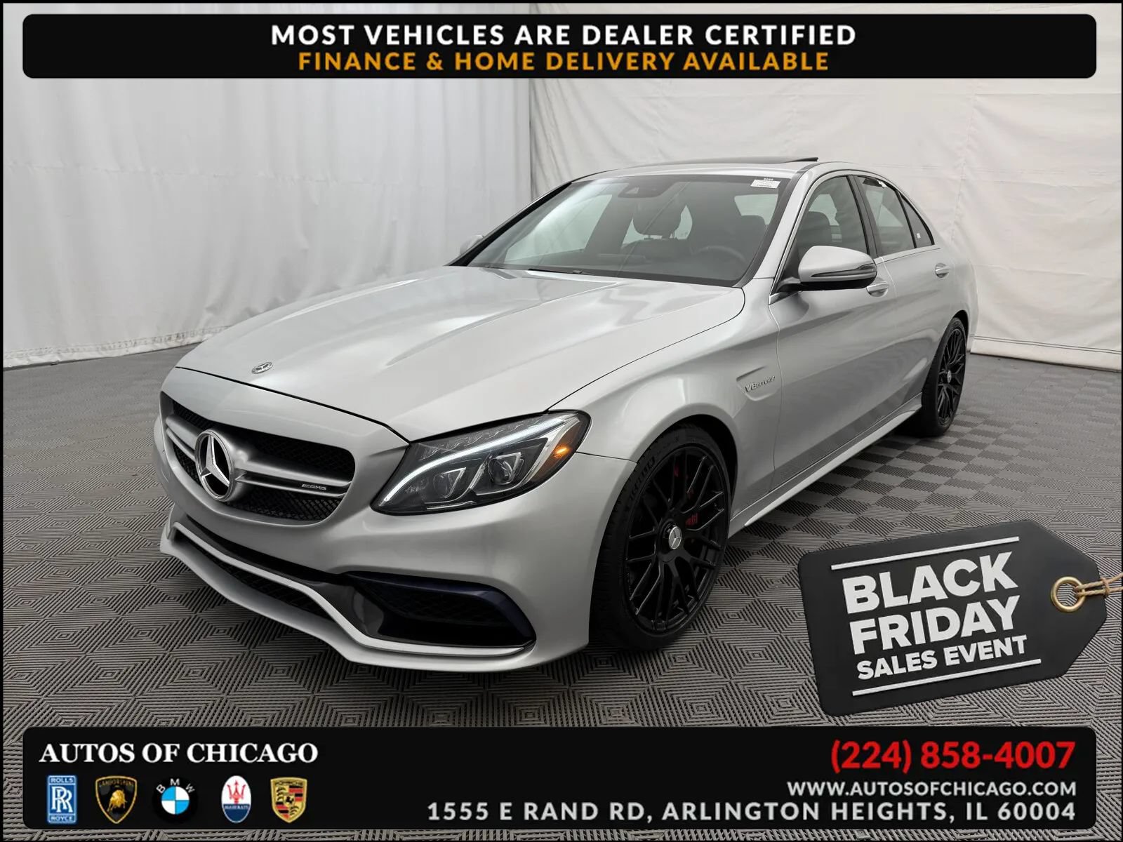 Used 2018 Mercedes-Benz C 63 AMG S