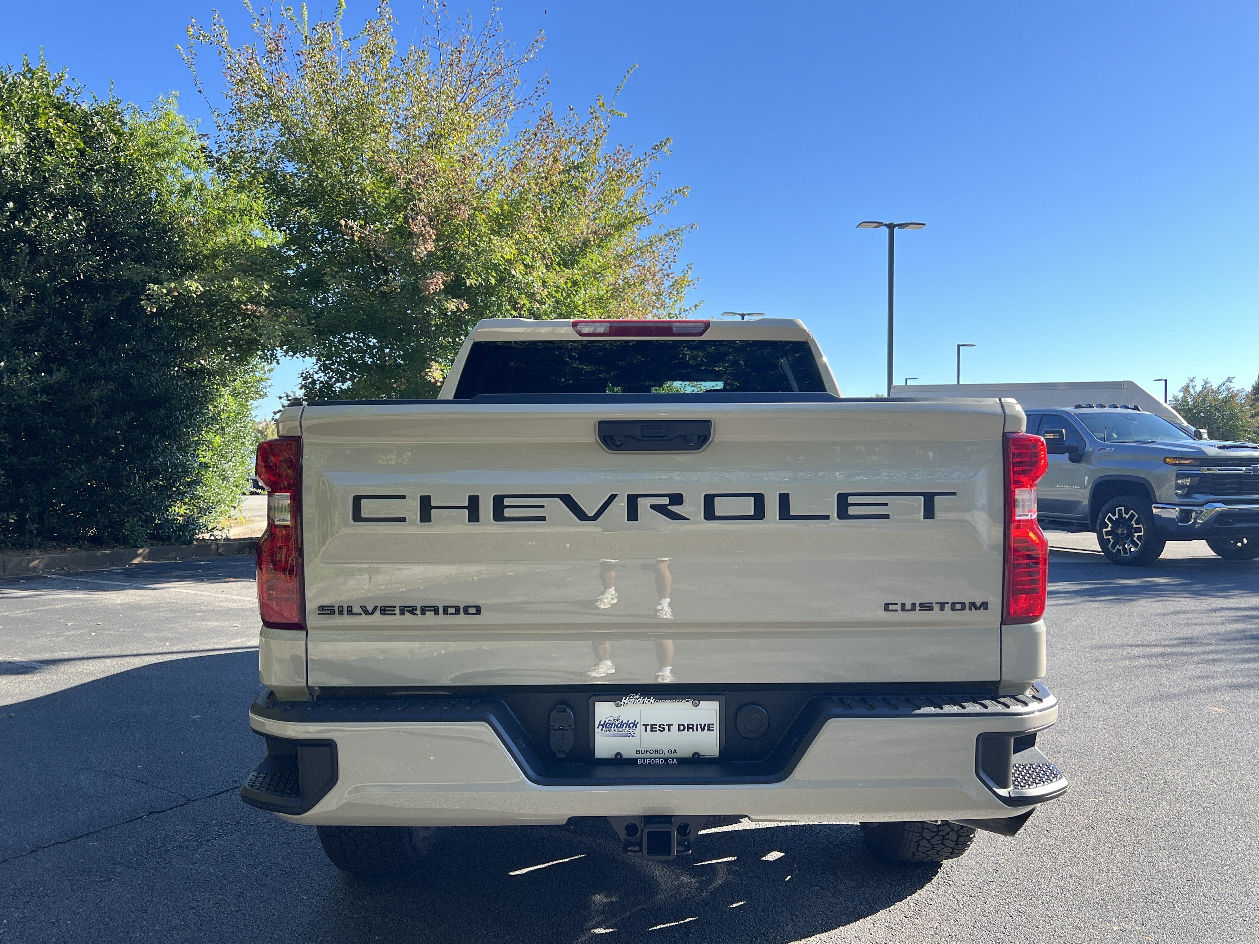 New 2026 Chevrolet Silverado 1500 Custom w/ Turbomax Blackout Package AWD/4WD image 8