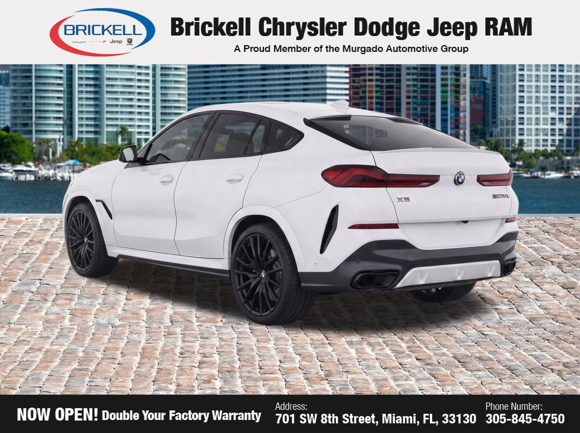 Used 2020 BMW X6 M50i w/ Executive Package AWD/4WD video 3