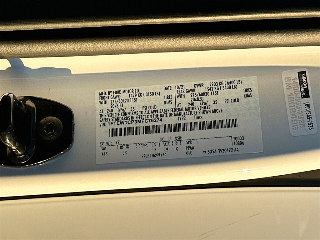 Used 2021 Ford F150 XL w/ STX Appearance Package image 27