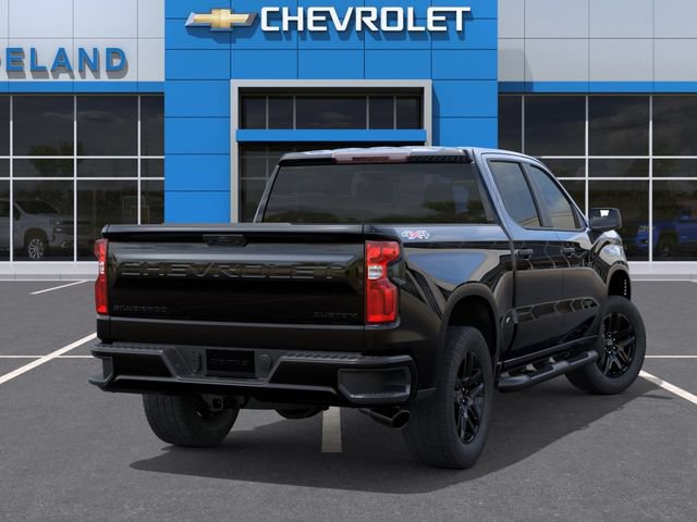 New 2026 Chevrolet Silverado 1500 Custom w/ Turbomax Blackout Package AWD/4WD image 4