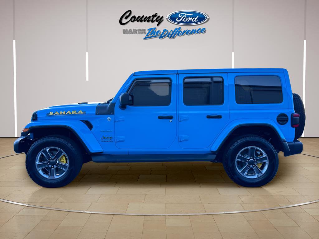 Used 2021 Jeep Wrangler Unlimited Sahara image 3