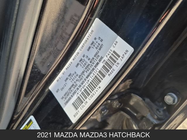 Used 2021 MAZDA MAZDA3 Hatchback w/Premium Plus Pkg AWD/4WD image 26