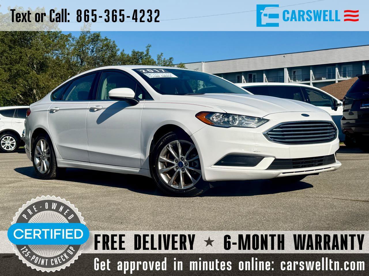 Used 2017 Ford Fusion SE w/ Fusion SE Technology Package