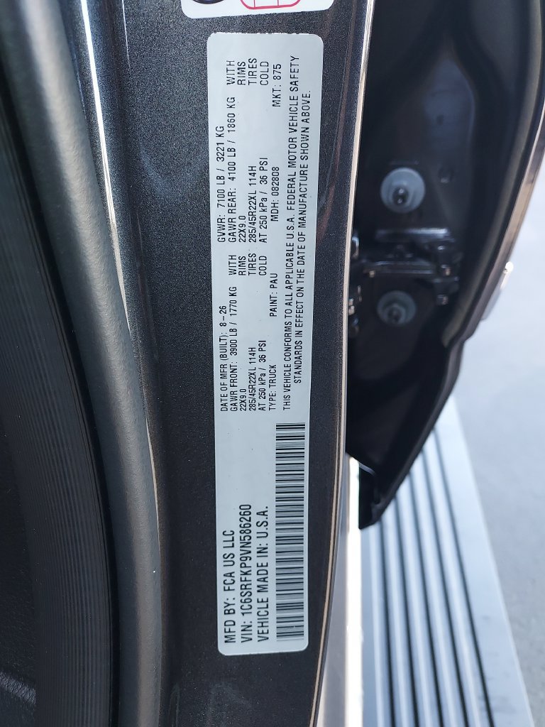 New 2027 RAM 1500 Tungsten AWD/4WD image 25