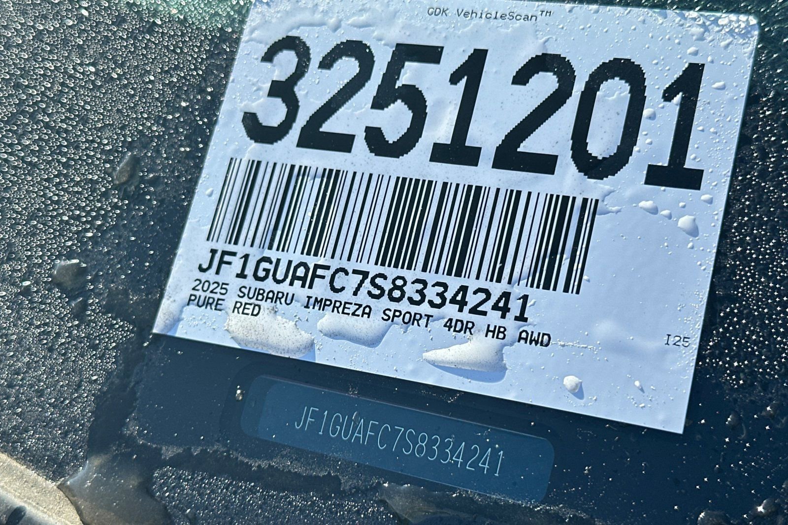 New 2025 Subaru Impreza 2.0i Sport image 4