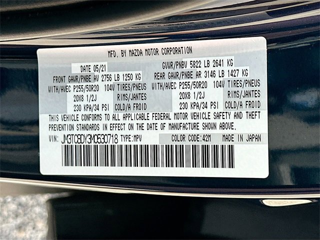 Used 2021 MAZDA CX-9 Grand Touring image 34