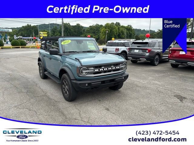 Certified 2022 Ford Bronco Big Bend