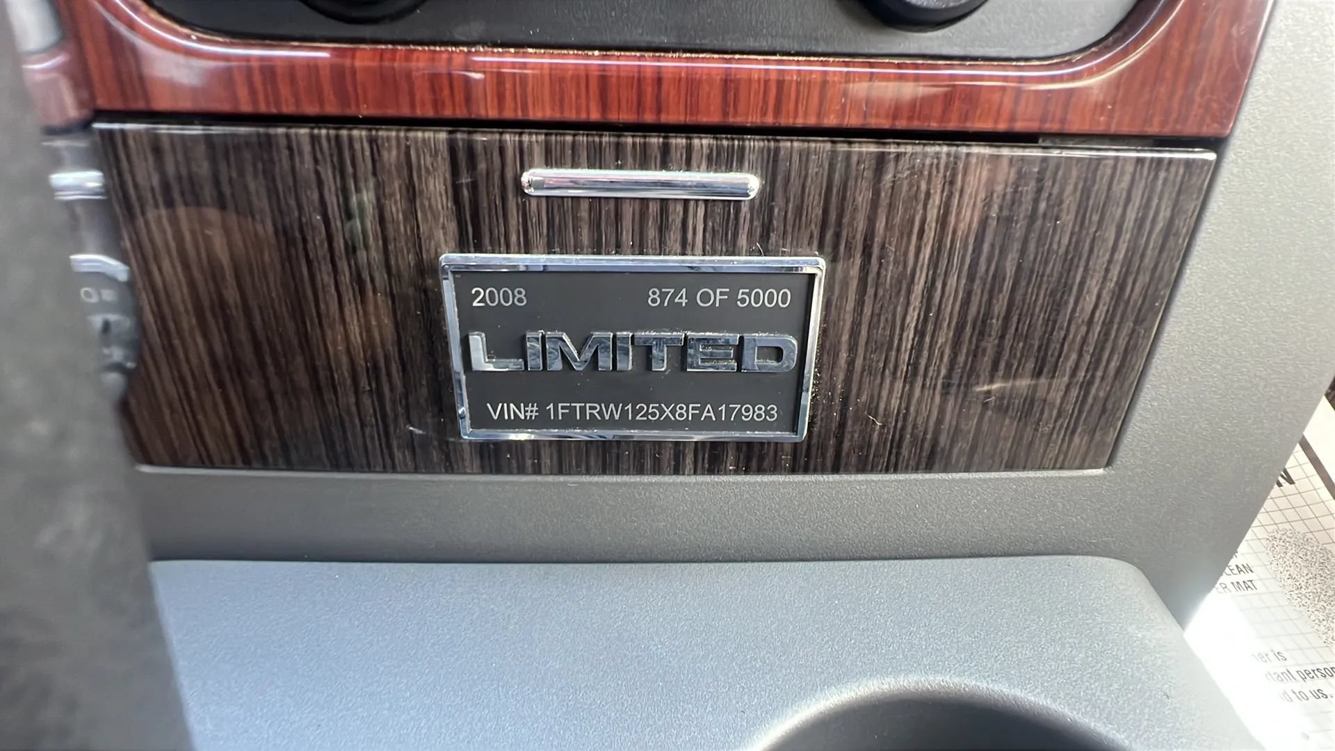 Used 2008 Ford F150 Limited RWD image 35