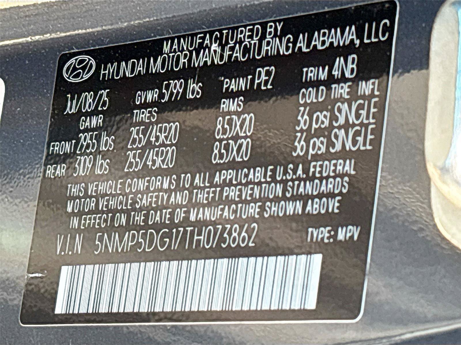 Used 2026 Hyundai Santa Fe Calligraphy AWD/4WD image 24