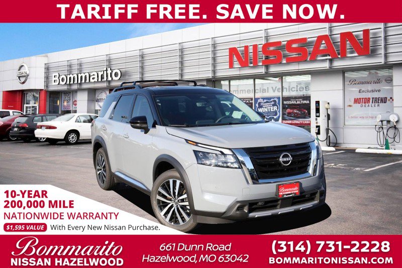 New 2025 Nissan Pathfinder Platinum