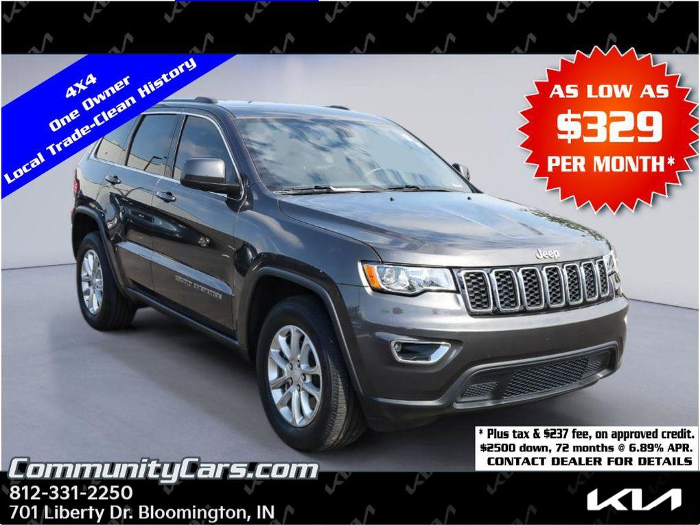 Used 2021 Jeep Grand Cherokee Laredo AWD/4WD image 1