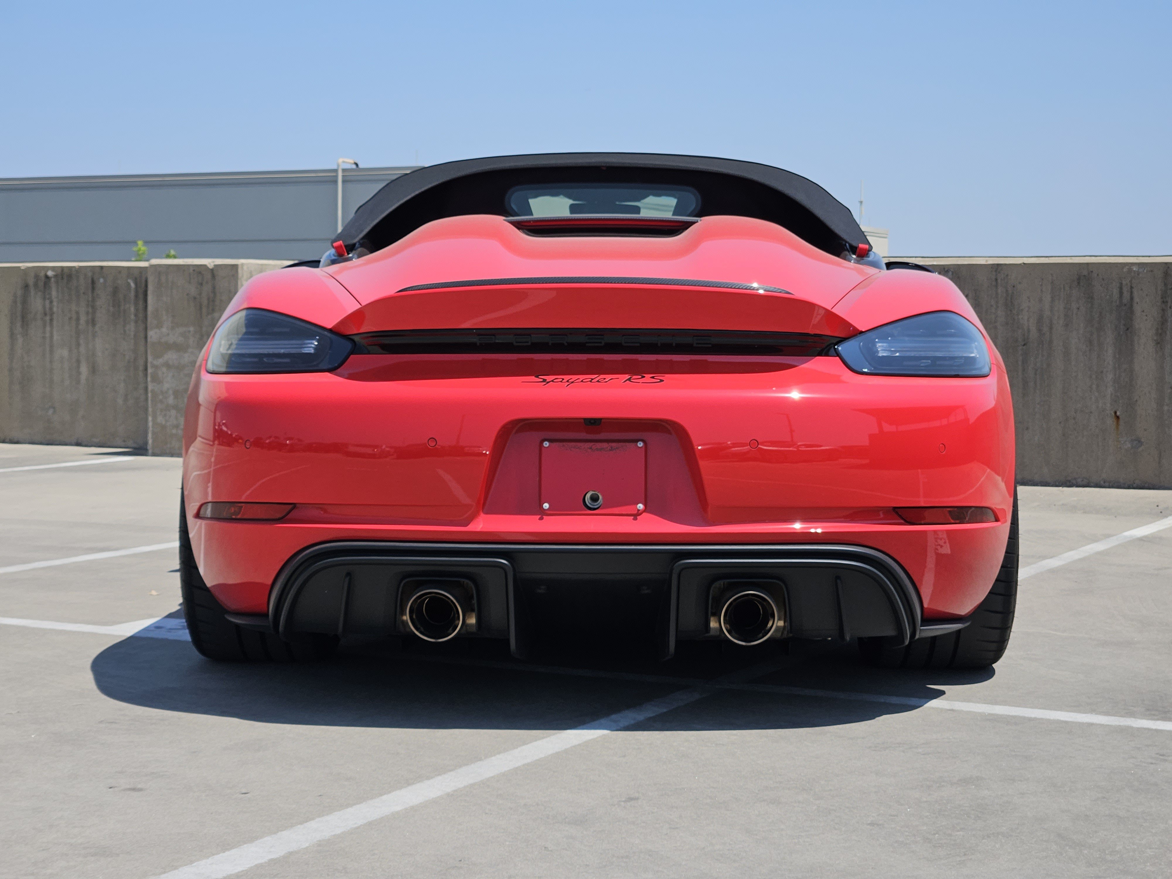Certified 2025 Porsche 718 Boxster Spyder RS RWD image 7