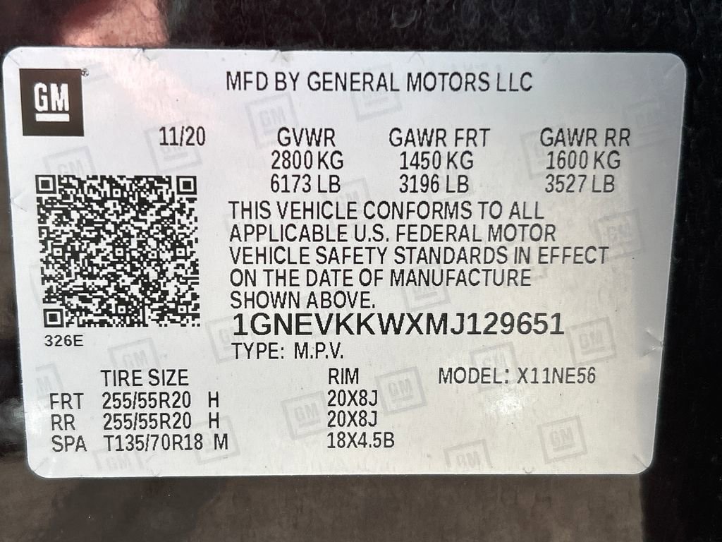 Used 2021 Chevrolet Traverse Premier image 38