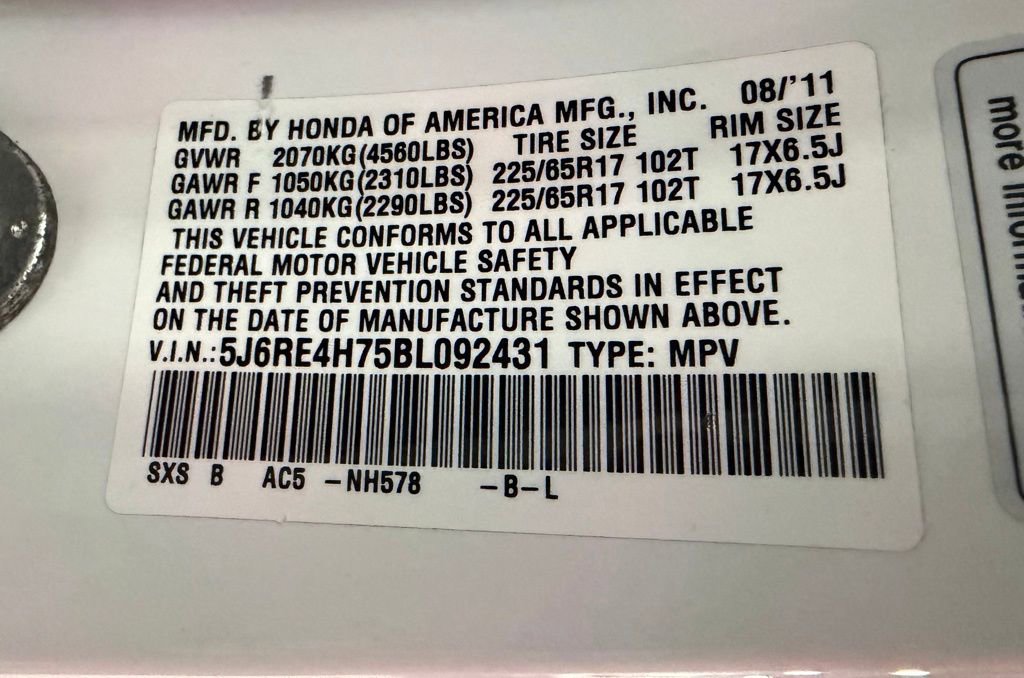 Used 2011 Honda CR-V EX-L image 28