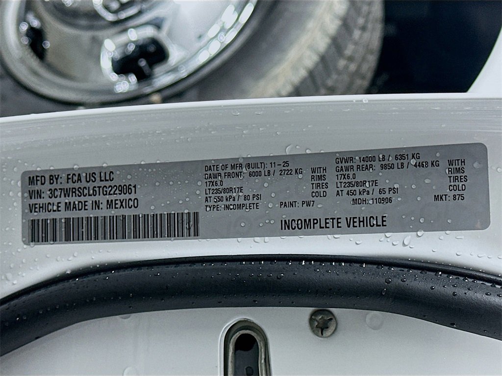 New 2026 RAM 3500 Tradesman image 19