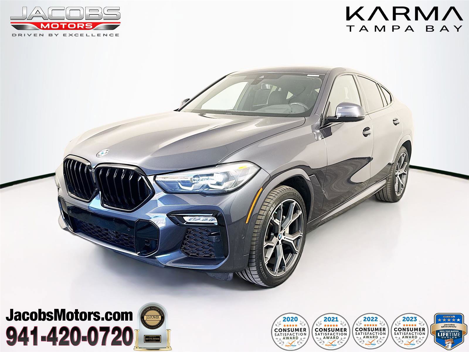 Used 2020 BMW X6 xDrive40i w/ M Sport Package image 1
