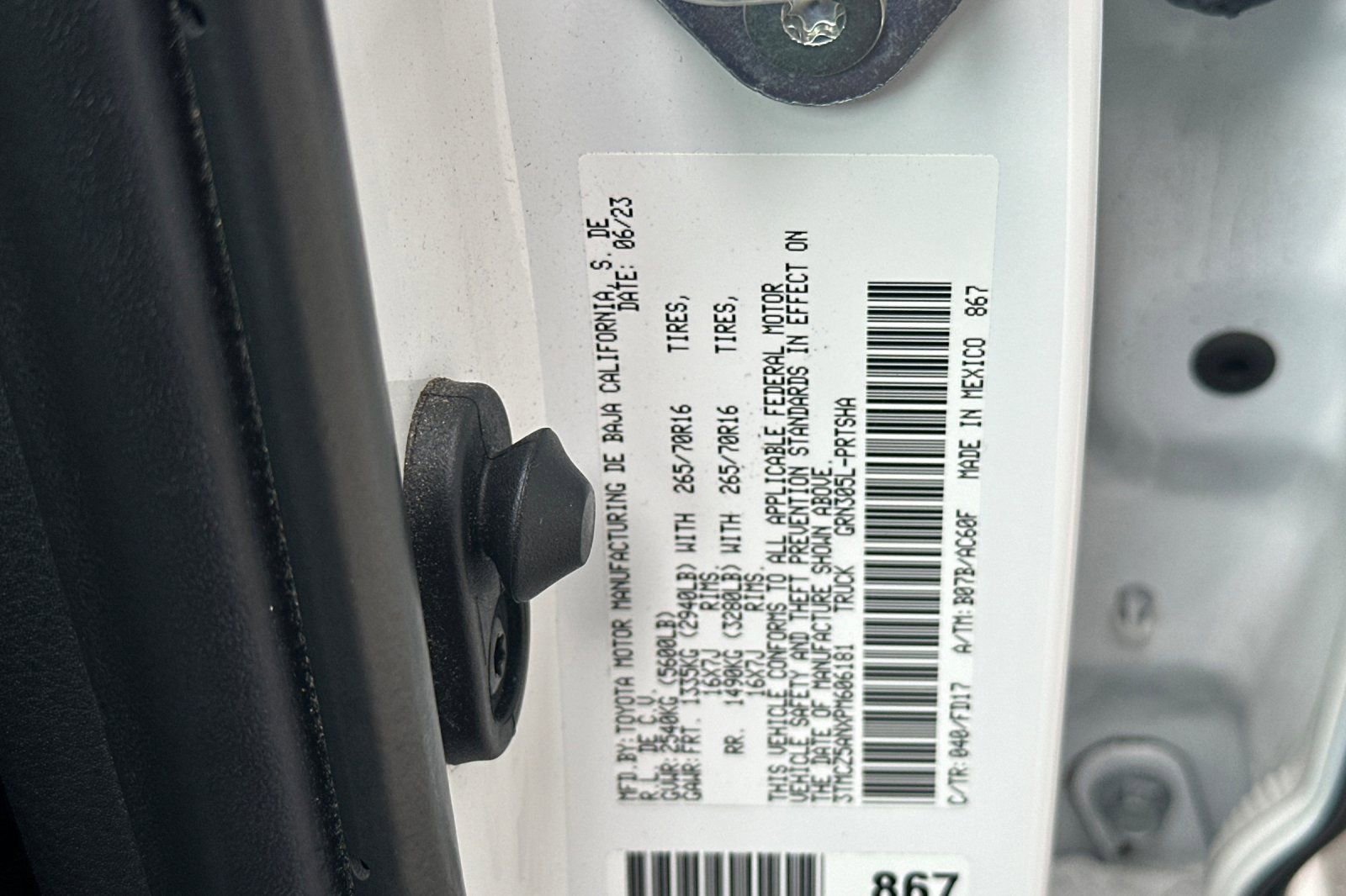 Used 2023 Toyota Tacoma TRD Off-Road image 38