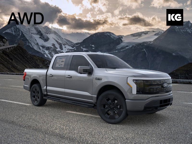 New 2025 Ford F150 Lightning Platinum w/ Dark Elements Package