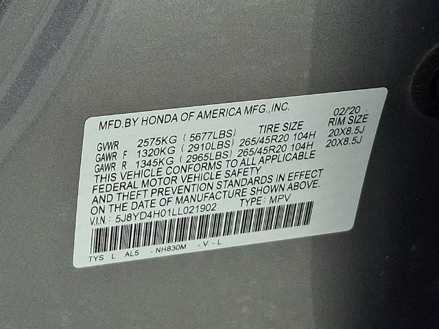 Used 2020 Acura MDX w/ Technology Package AWD/4WD image 28