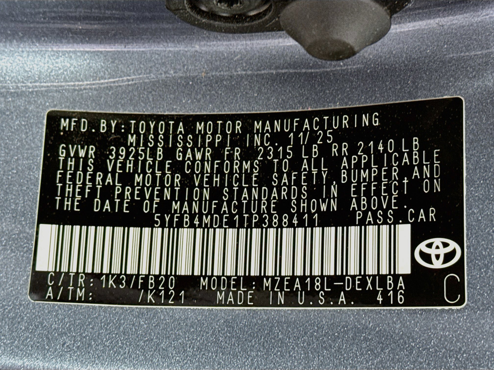 Certified 2026 Toyota Corolla LE FWD image 30