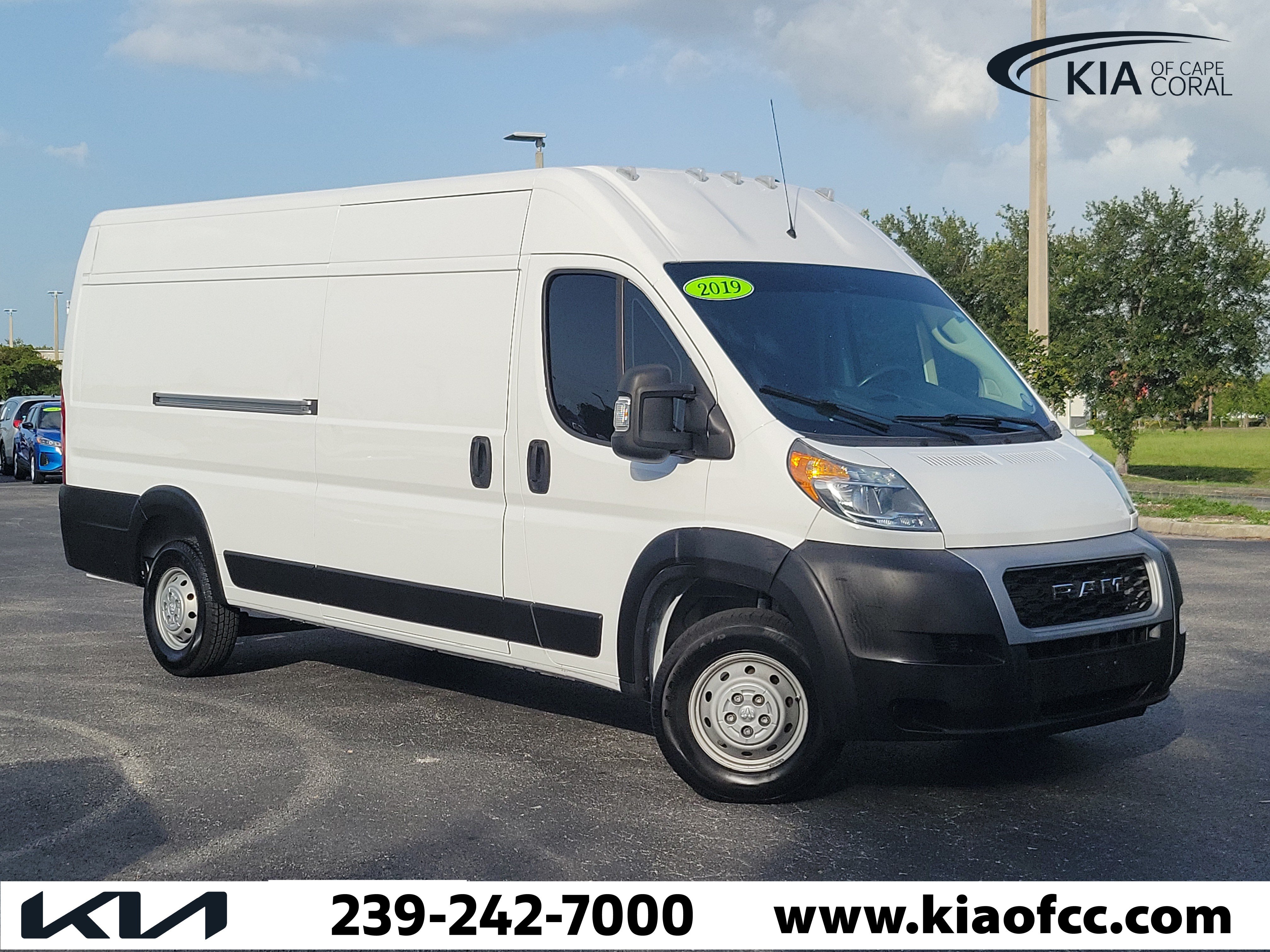 Used 2019 RAM ProMaster 3500