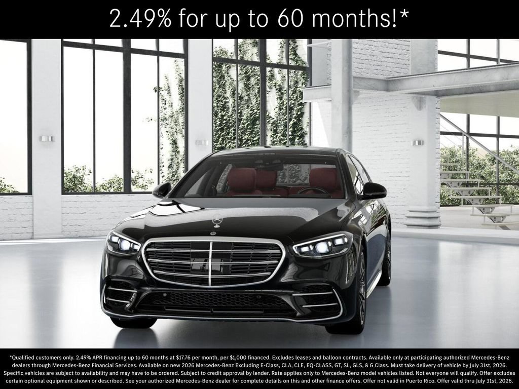 New 2026 Mercedes-Benz S 580 4MATIC Sedan image 42
