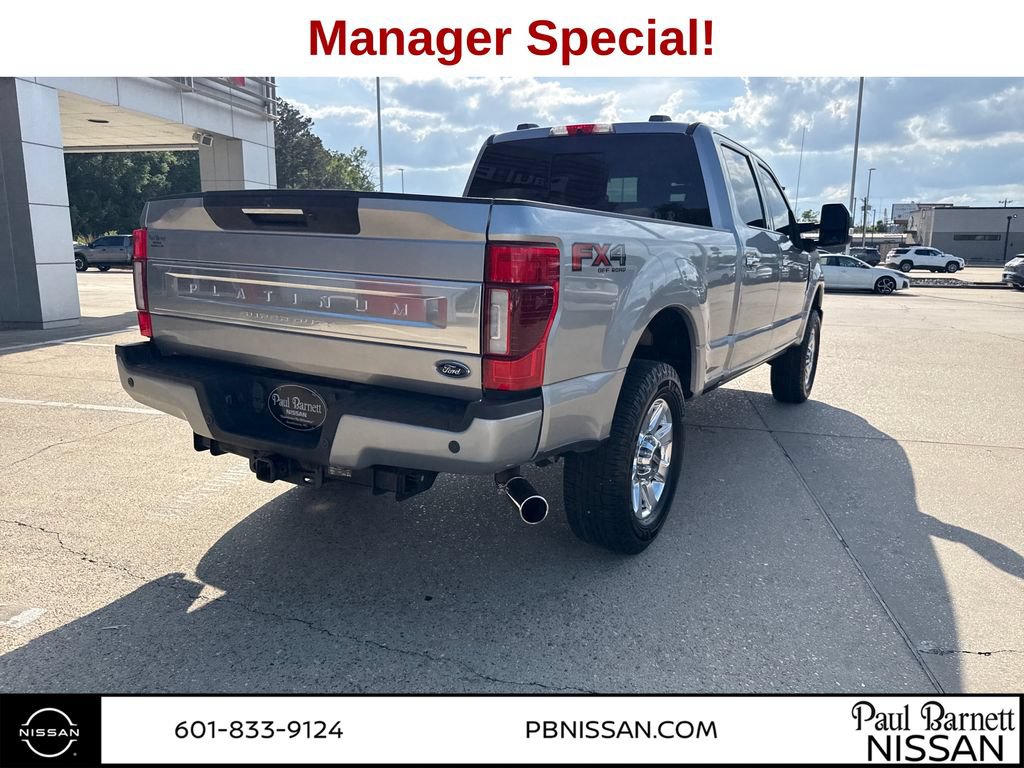 Used 2021 Ford F250 Platinum w/ FX4 Off-Road Package AWD/4WD video 3