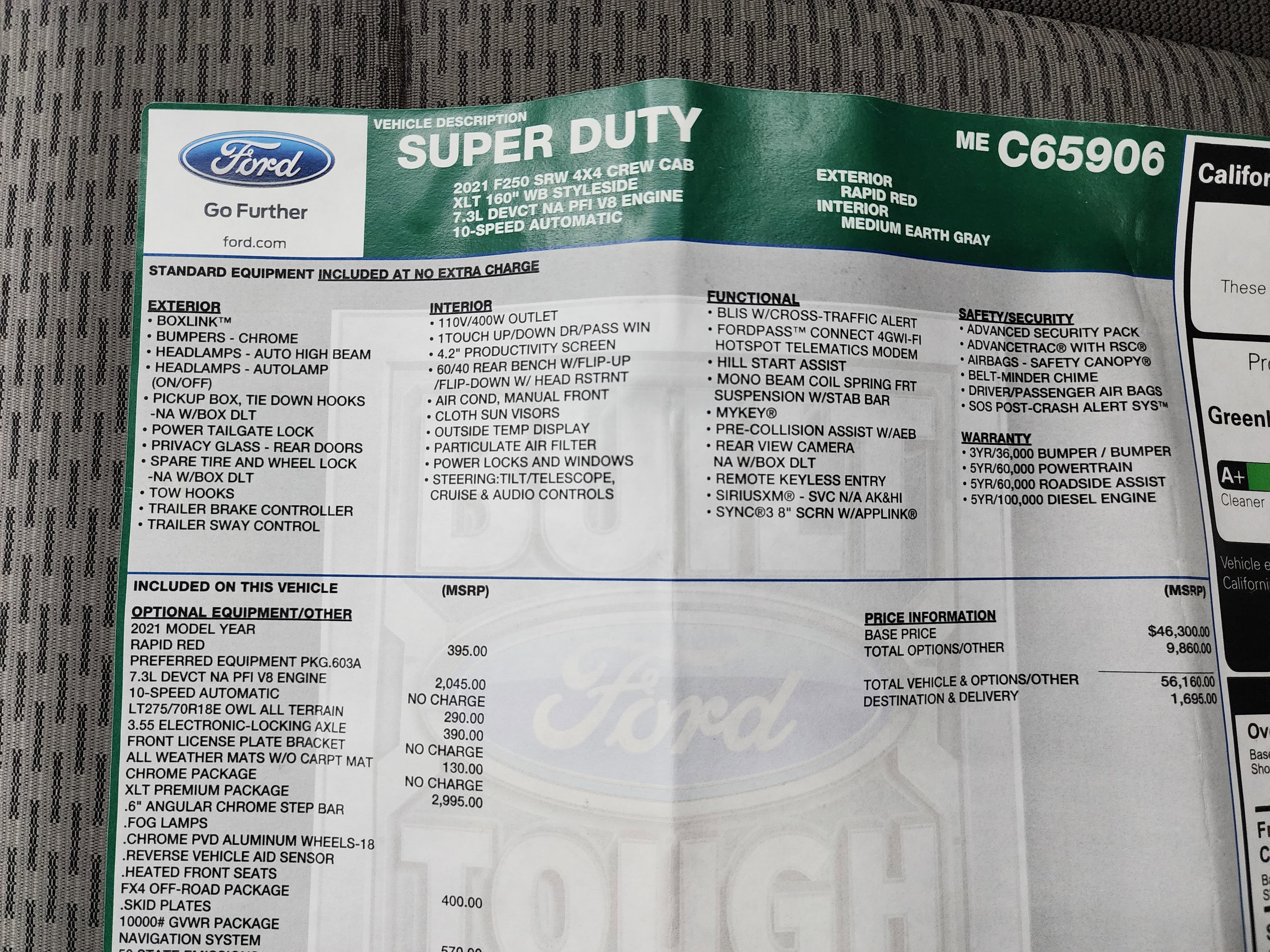 Used 2021 Ford F250 XLT w/ XLT Premium Package image 49