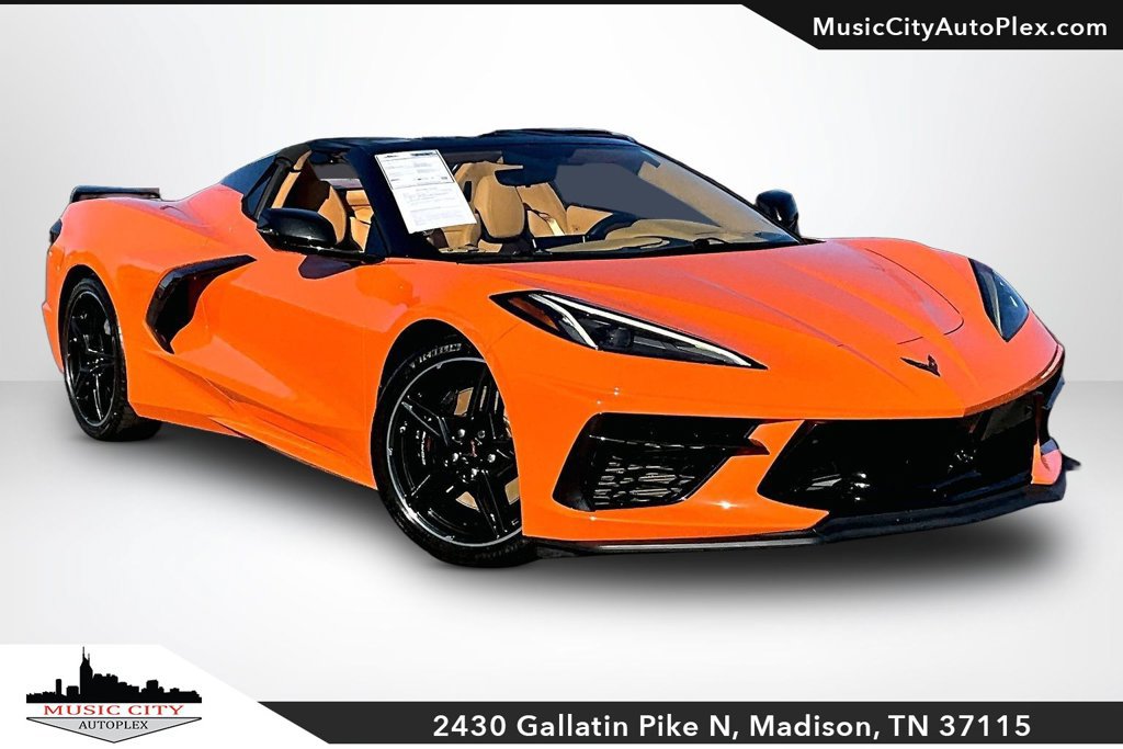 Used 2022 Chevrolet Corvette Stingray Premium Conv w/ Z51 Performance Package RWD image 1