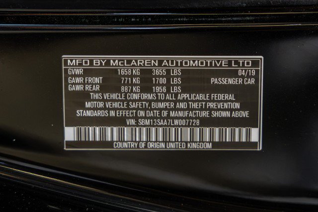 Used 2020 McLaren 600LT Spider RWD image 52
