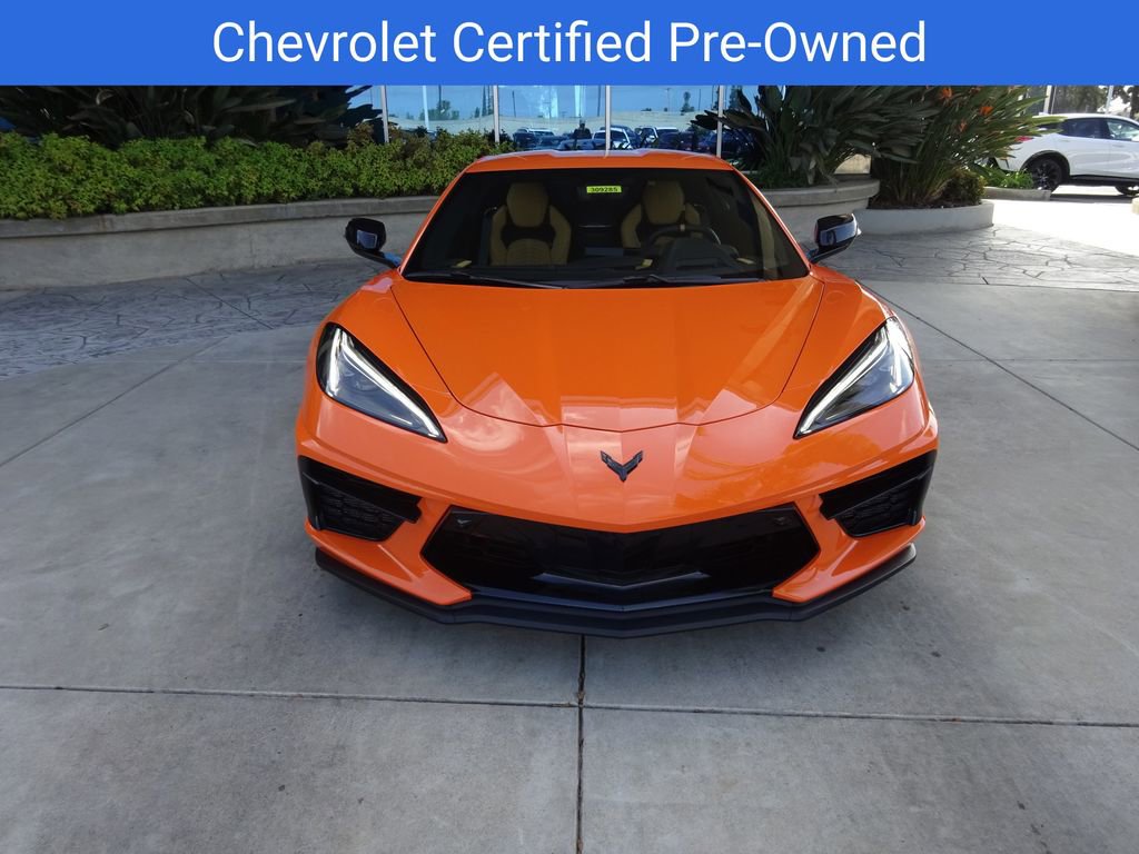 Certified 2023 Chevrolet Corvette Stingray Premium Cpe w/ Z51 Performance Package RWD image 2