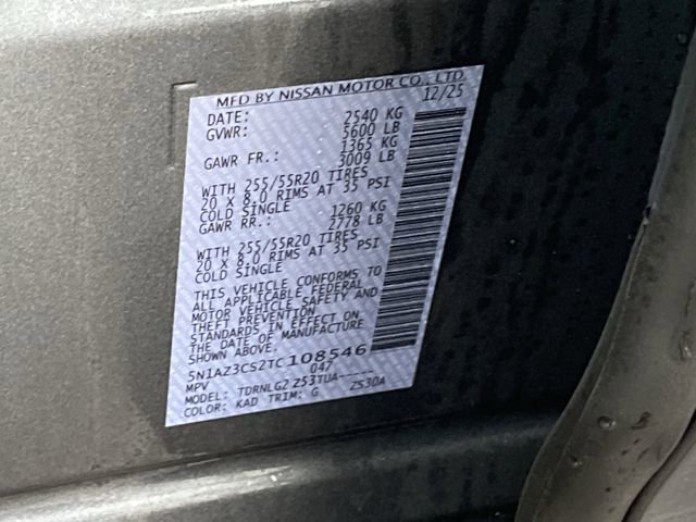 New 2026 Nissan Murano SL AWD/4WD image 37