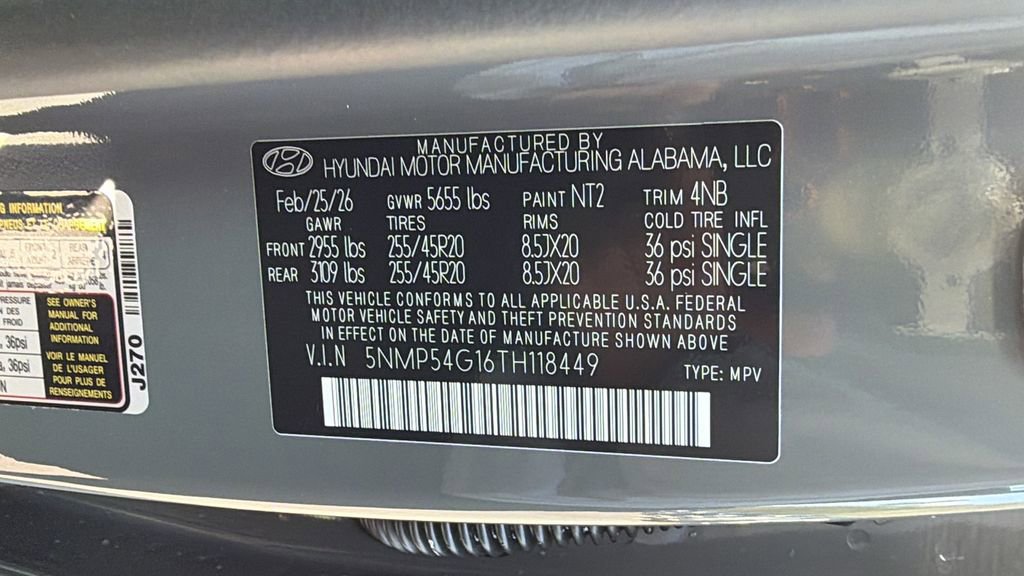 New 2026 Hyundai Santa Fe Calligraphy FWD image 37