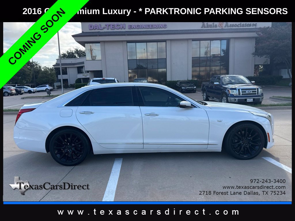 Used 2016 Cadillac CT6 Premium Luxury w/ Driver Assist Package AWD/4WD image 5