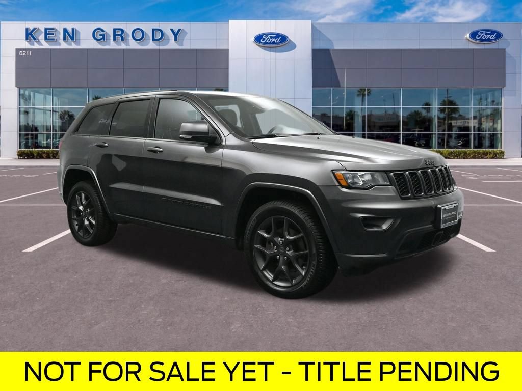 Used 2021 Jeep Grand Cherokee Limited w/ Quick Order Package 28K 80th