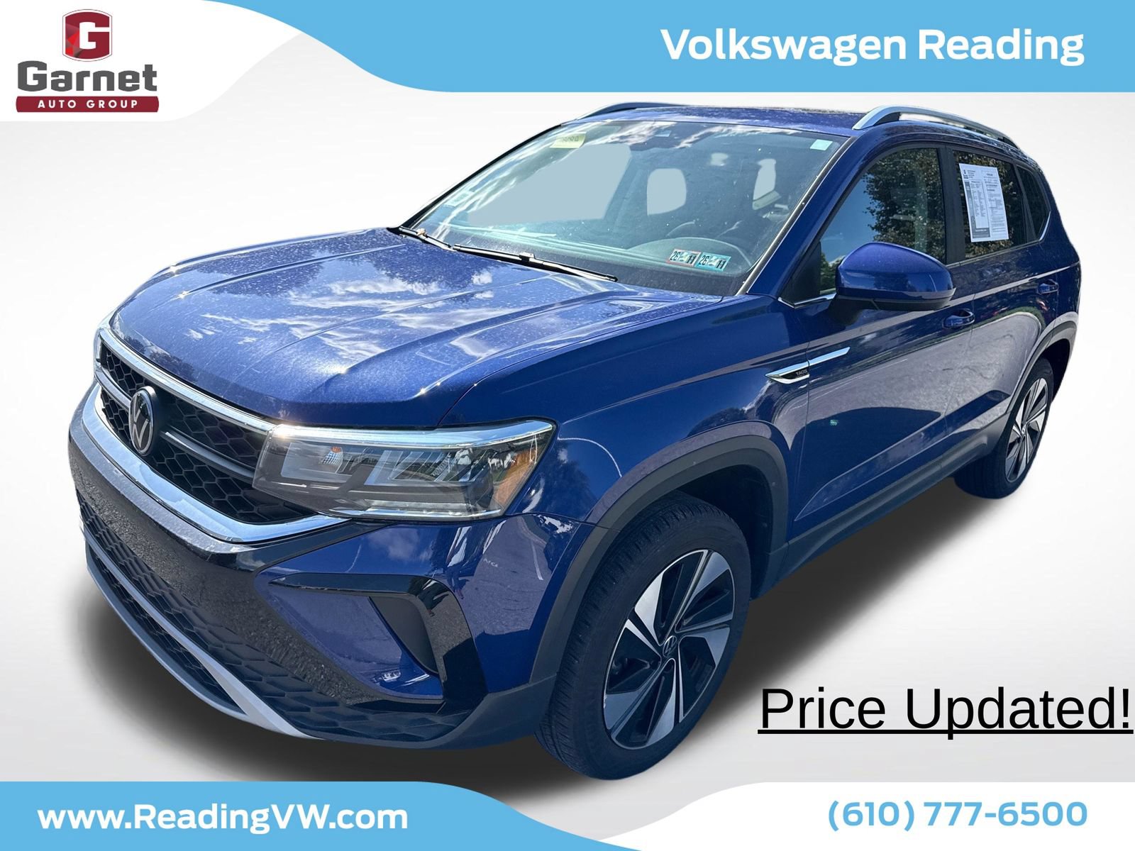 Used 2024 Volkswagen Taos SE AWD/4WD image 1