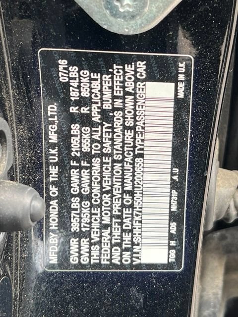 Used 2017 Honda Civic EX image 18