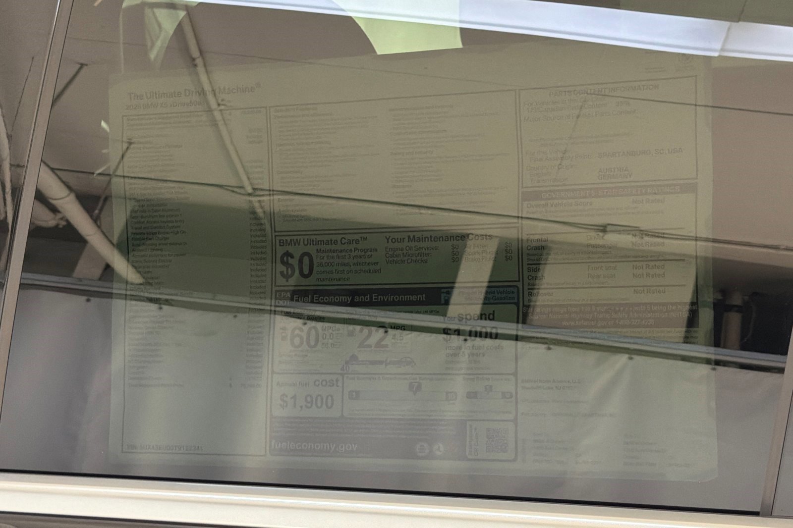 New 2026 BMW X5 xDrive50e w/ Parking Assistance Package AWD/4WD image 30