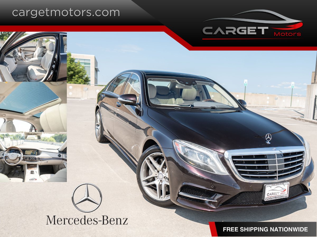 Used 2015 Mercedes-Benz S 550 4MATIC Sedan w/ Sport Package