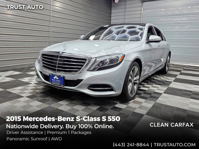 Used 2015 Mercedes-Benz S 550 4MATIC Sedan video 1