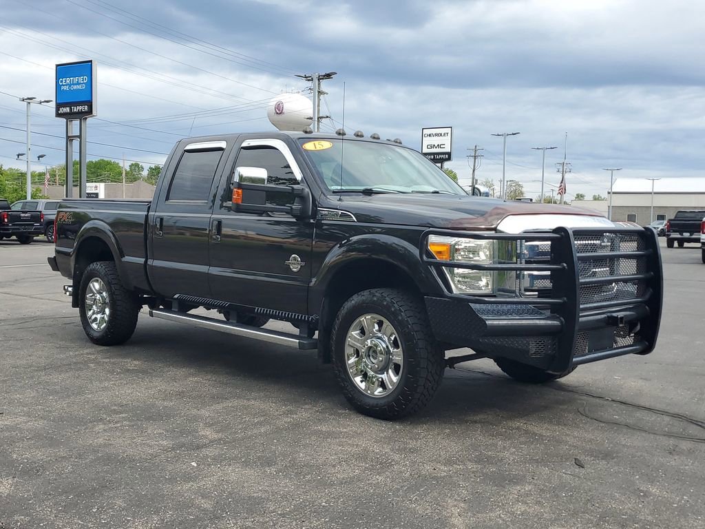 Used 2015 Ford F250 Lariat w/ Lariat Ultimate Package AWD/4WD image 3