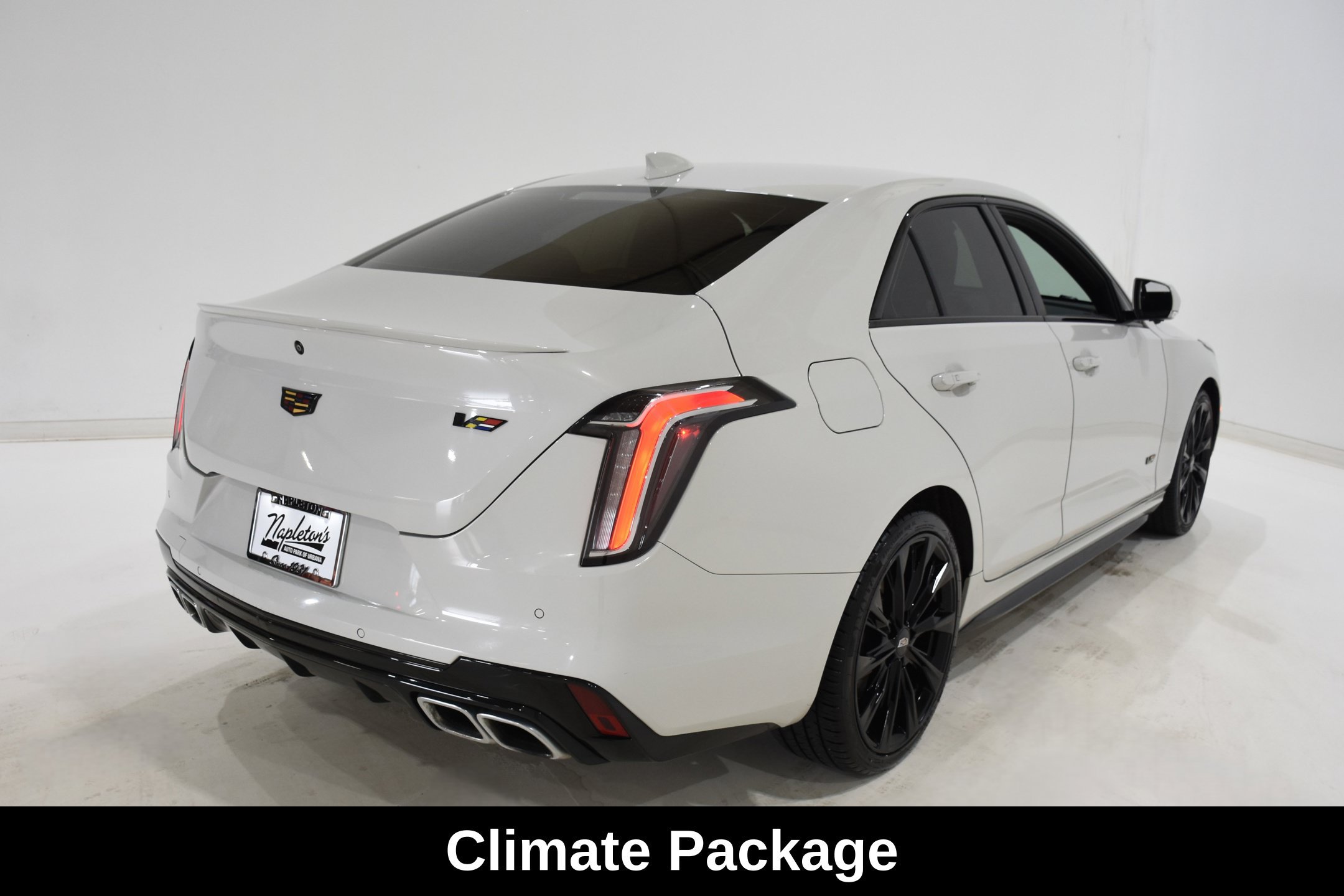 Used 2021 Cadillac CT4 V w/ Technology Package AWD/4WD image 5