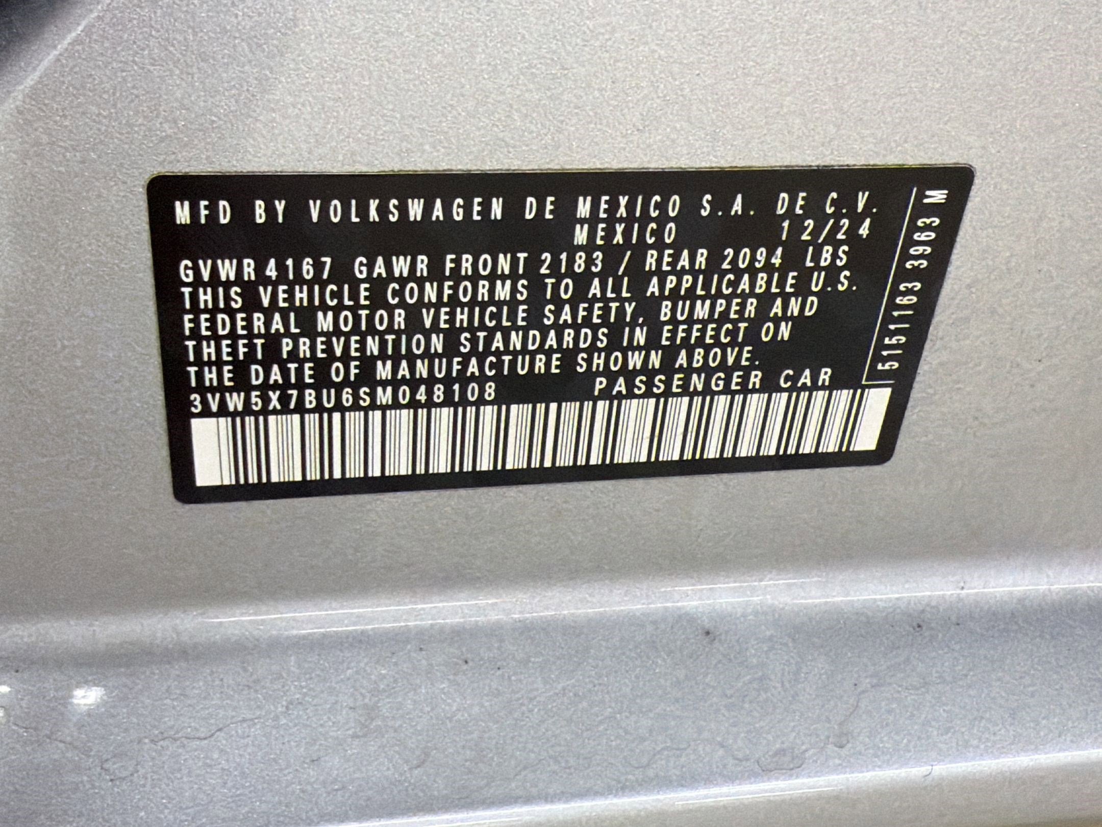 Used 2025 Volkswagen Jetta S FWD image 17