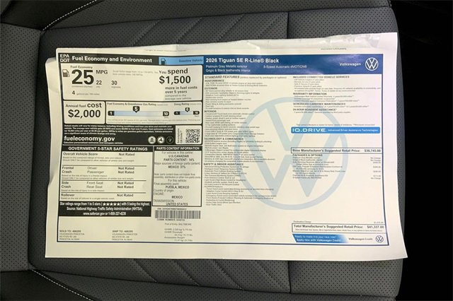New 2026 Volkswagen Tiguan SE R-Line image 15