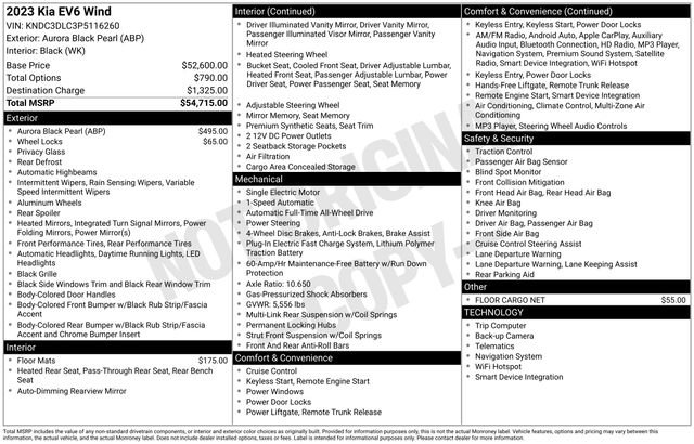 Used 2023 Kia EV6 Wind image 5