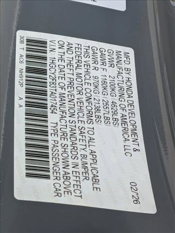 New 2026 Honda Accord Touring image 16