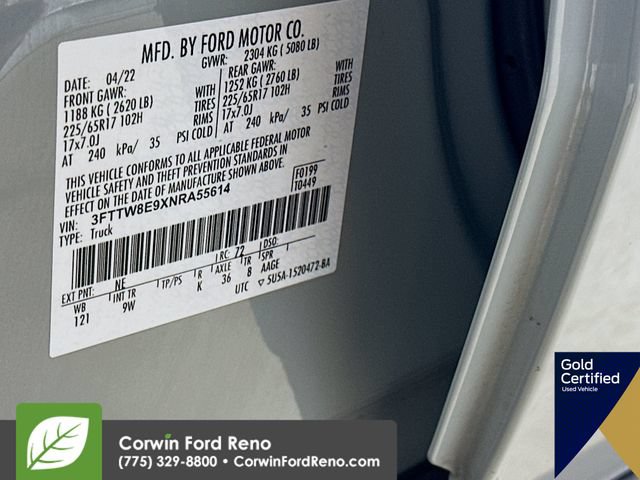 Certified 2022 Ford Maverick XL FWD image 32
