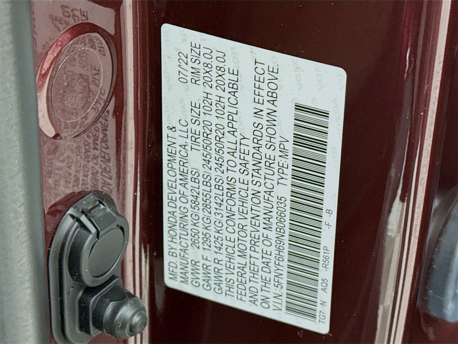 Used 2022 Honda Pilot Touring image 26