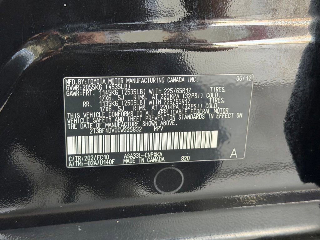 Used 2012 Toyota RAV4 4WD w/ Value Pkg image 33